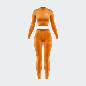 Tapete de Yoga Ecológico Reciclado de 2 Piezas con Logotipo Personalizado de Fábrica, Costuras Resistentes, Transpirable y Elástico para Gimnasio y Hogar - Product Image 3