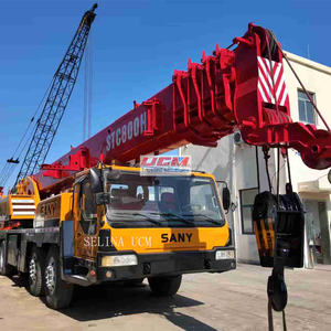 Grúa Sany STC800S Usada de 80 Toneladas, Equipo Original, Buena Calidad y Precio Bajo, Grúa de Camión Usada en Existencia para la Venta - Product Image 5