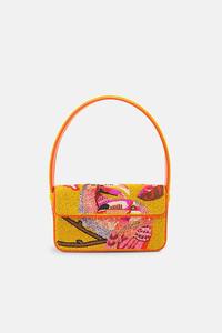 Bolso de noche con cuentas de diseño, hecho a mano con lentejuelas y bordado de cuentas en forma de lágrima - Product Image 5