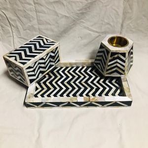 เตาเผาบัคฮูร์แบบฝังกระดูกพร้อมถาด ที่วางธูปสไตล์ตะวันออกกลาง - Product Image 3