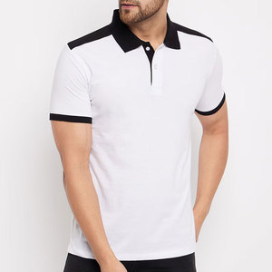 Tissu en molleton de coton doux et confortable pour hommes, idéal pour les t-shirts imprimés à motif uni, séchage rapide, manches courtes, boutonnage frontal - Vente en gros - Product Image 1