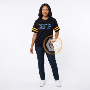 Camiseta Personalizada Sigma Gamma Rho para Mujer, Ropa de Sororidad, Informal, Verano, Algodón Jersey, Ecológica, Anti-UV, Alta Calidad - Product Image 2