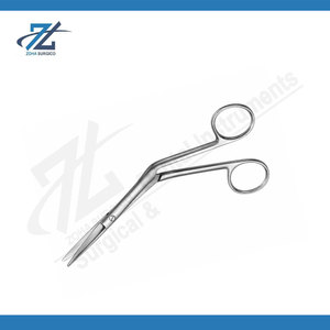 Ciseaux Sinus, Ciseaux Chirurgicaux Endoscopiques ORL, Instrument de Coupe de Tissus Nasaux en Acier Inoxydable de Qualité, Fabricant Pakistan - Product Image 6