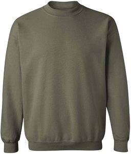 Sudadera de algodón para hombre, cuello redondo, forro polar grueso, fabricante de impresión personalizada - Product Image 1