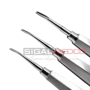 Juego de Elevadores Dentales Manuales de Acero Inoxidable Francés a Precio Económico, 6 Fórceps para Extracción de Dientes, Elevadores de Raíz para Cirugía - Product Image 4