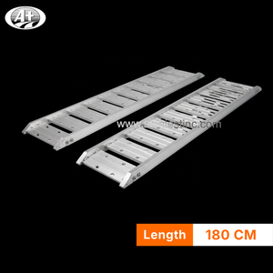 Rampa de Carga Plegable Arqueada de Aluminio para ATV, Resistente, Modelo A+ RY006, con Capacidad de Carga de 250 kg, 180 cm x 30 cm, para Camioneta - Product Image 4