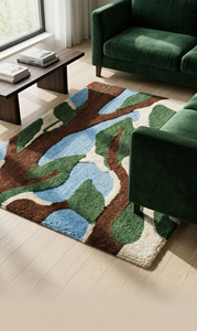 2026 New Design Modern Abstract High Pile <b>Hand</b> <b>Tufted</b> Area <b>Rugs</b> & Sets-Pet Friendly Eco Friendly Extra Thick - Product Image 2