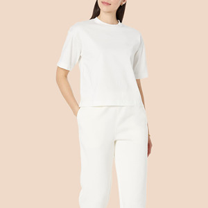 Camisetas de Mujer de Alta Calidad con Estampado Personalizado, Mezcla de Poliéster y Algodón, Camiseta Ajustada Suave con Gráficos Personalizados para Mujer - Product Image 2