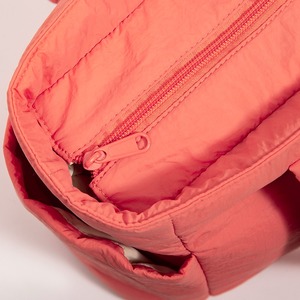 Bolso tote informal color naranja pálido, de gran capacidad, moderno, ligero, bolso de hombro. - Product Image 5
