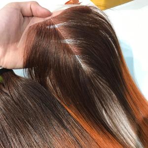 Extensiones de cabello vietnamita humano crudo de la MEJOR calidad Ombre Bone Straight Super Double Drawn Weft Precio al por mayor - Product Image 5