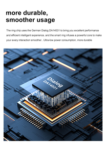Meilleure Vente 2025 : Anneaux Intelligents Suivi Santé, Étanche 5ATM, Céramique, Moniteur Fréquence Cardiaque, Sommeil et Cycle Féminin pour la Santé Quotidienne - Product Image 4