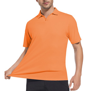 Polos de Golf de Manga Corta de Alta Calidad 2025, Transpirables, de Tela de Poliéster, Bordados, para Hombre, con Botones - Product Image 1
