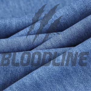 กางเกงยีนส์ทรงตรงพิมพ์ลายระบายอากาศได้ดีสำหรับผู้ชาย แบรนด์ Bloodline เอวกลาง ทรงปกติ ผ้าเดนิมขาดๆ สไตล์ฮิปฮอป ผ้าฝ้ายทอสำหรับฤดูร้อน - Product Image 6