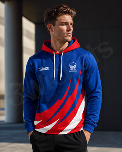 Sudadera con Capucha de Invierno Sublimada Personalizada, 2 Piezas, Teñida en Color Liso, Ligera, Duradera, Ropa Urbana para Hombre, Mujer y Unisex - Product Image 3
