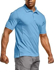 Camiseta Polo Casual de Corte Clásico para Hombre, Camiseta Polo de Manga Corta de Algodón |   Tela Cómoda y Transpirable |   Impresión de Logotipos Personalizados - Product Image 6