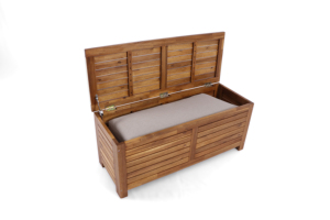 Caja de almacenamiento para jardín diseñada con un interior espacioso y una construcción duradera, adecuada para organizar herramientas y cojines de exterior. - Product Image 5