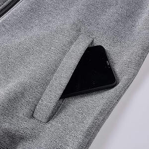 Sudadera con capucha para hombre, personalizada con logotipo bordado, sudadera de lana para hombre, básica, de algodón mezclado, sudadera con capucha tipo pullover, subida por Dress Sports - Product Image 4