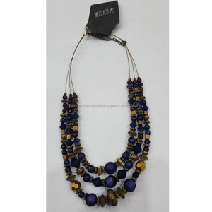 Collar de Resina de Color Personalizado para Niñas y Mujeres, Diseño Personalizado, Hecho a Mano, Ecológico, de Alta Calidad, Juego de Collar Largo y Aretes - Product Image 2