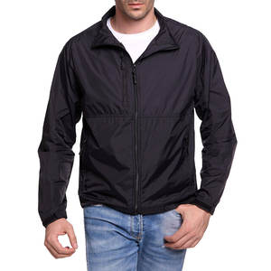 Veste coupe-vent légère et imperméable à capuche, dernier style, avec logo personnalisé sur le devant, prix de gros - Product Image 6