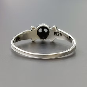 1.4 Grams <b>Plain</b> Silver 925 Handmade Skull Design Unisex <b>Ring</b> Everyday Wear Gift Accessory - Product Image 4