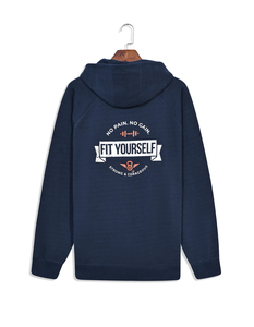 Sudadera con capucha de algodón 100% transpirable y ligera para hombre, diseño canguro, personalizable, venta al por mayor - Product Image 4