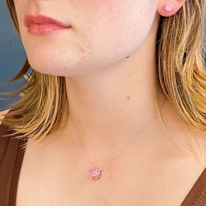 Set di Gioielli Absolute Beauty in Argento Sterling con Collana a Cuore - Product Image 4