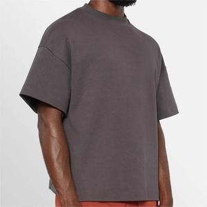 Camiseta Extra Grande de Alta Calidad con Diseño Personalizado, 100% Algodón, Estilo Urbano, Tallas Grandes, Hombros Caídos, Camisetas para Hombre - Product Image 6