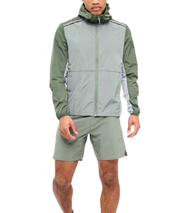 BASRA <b>SPORTS</b> Lightweight Nylon Tracksuit Set Men Windbreaker <b>Jacket</b> Jogger Pants Sportswear Running Training Casual Streetwear - Product Image 6