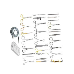 Juego de Cirugía Plástica Premium de Acero Inoxidable, Kit de Tijeras y Portaagujas para Lifting Facial, Blefaroplastia y Rinoplastia - Product Image 4