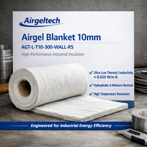 Rouleau de couverture en aérogel de silice ultra-mince de 10 mm, matériau thermique ignifuge A1 pour la rénovation et la réparation des murs intérieurs R3.5, garantie 5 ans - Product Image 1
