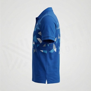 Chemises polo à manches courtes personnalisées pour équipe, t-shirts de golf en coton doux pour hommes, vêtements de sport respirants, t-shirts de couleur personnalisée - Product Image 3