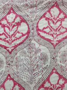 ผ้านวมกันธาพิมพ์ลายดอกไม้ชาติพันธุ์ฤดูหนาว - Product Image 2