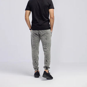 Pantalon décontracté pour homme en toile délavée, coupe droite, taille mi-haute, respirant, coupe ample, nouveau design, haute qualité - Product Image 4