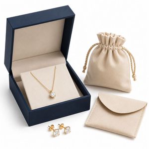 Custom Jewelry Packaging Wholesale Luxury Rigid Paper <b>Gift</b> <b>Box</b> with Custom Logo - Product Image 3