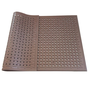 Tapis en caoutchouc antidérapant pour zones humides, anti-fatigue avec trou de drainage - Product Image 3