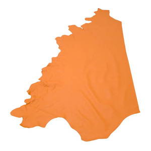 Assemble 1.2-1.4mm Thick Versatile Orange Cowhide <b>Leather</b> Handbags Purses Wallets Quick-Dry Solid High Quality Soft Pebble Grain - Product Image 2