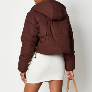 Blouson d'hiver matelassé personnalisé avec logo 2026, le plus vendu, pour femme, fabriqué en usine, respirant, tricoté, tendance, pour l'hiver, unisexe - Product Image 6