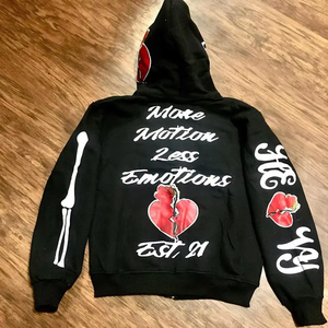 Custom Pullover Hoodies for Men Women Premium Cotton Heavyweight Sweatshirt with Private Label OEM ODM Wholesale Factory - Product Image 6