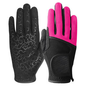 Gants d'équitation en cuir de qualité supérieure super doux, respirants et anti-humidité, pour hommes et femmes - Product Image 1