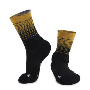 Wholesale Digital Printed Sports <b>Socks</b> Custom Design Header Card Breathable Running <b>Socks</b> Men - Product Image 5