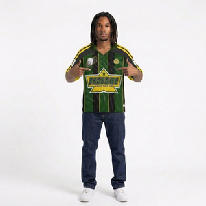 Camiseta Deportiva Personalizada de Malla de Poliéster con Diseños Sublimados, Estilo Retro, Roja, para Club de Fútbol Americano - Product Image 1