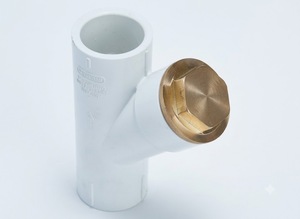 Filtro en Y de PVC, Válvula de Filtro de Plástico, Filtro de Agua para Tubería Roscada, Conector de Filtro para Plomería Industrial, Conector de Riego Duradero - Product Image 5