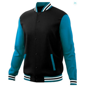 <b>Men</b> varsity <b>jacket</b> Woolen <b>Men's</b> Black Varsity <b>Jacket</b> Wholesale Outdoor Winter <b>Long</b> Clothing custom logo printing varsity <b>jacket</b> - Product Image 1