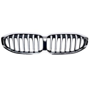 Front Bumper Kidney Grille For BMW 1 Series F40 2019-2024 51137450959 Chrome Frame Diamond <b>Mesh</b> ABS <b>Grill</b> Factory Wholesale - Product Image 1
