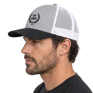 Casquette de camionneur à dos en maille, style baseball, fermeture à pression réglable, tissu respirant et léger, confortable pour un usage quotidien - Product Image 3