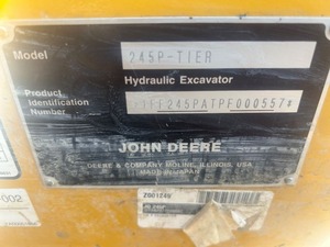 Excavatrice robuste 245P 2023 Z001249 Haute Performance Approvisionnement en Gros - Product Image 2