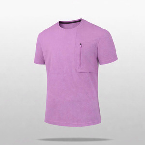 T-shirts pour hommes, style streetwear basique, décontractés pour l'été, 100% coton, vente chaude, imprimés sur mesure, écologiques, respirants, légers - Product Image 3