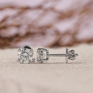 Pendientes de Diamantes Cultivados en Laboratorio con Certificación IGI, 0.5ct-5ct, Oro Sólido de 14k 18k PT950, Claridad VS1, para Mujer - Product Image 3