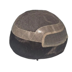 Los Angeles Human Hair Toupee <b>Wig</b> <b>for</b> <b>Men</b> with Indian Remy and Non-Remy Hair Patches - Product Image 1
