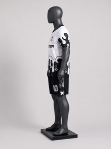 Ensemble d'uniformes de football pour sports d'équipe, avec conception respirante, coupe athlétique, design court anti-humidité pour une performance constante - Product Image 2